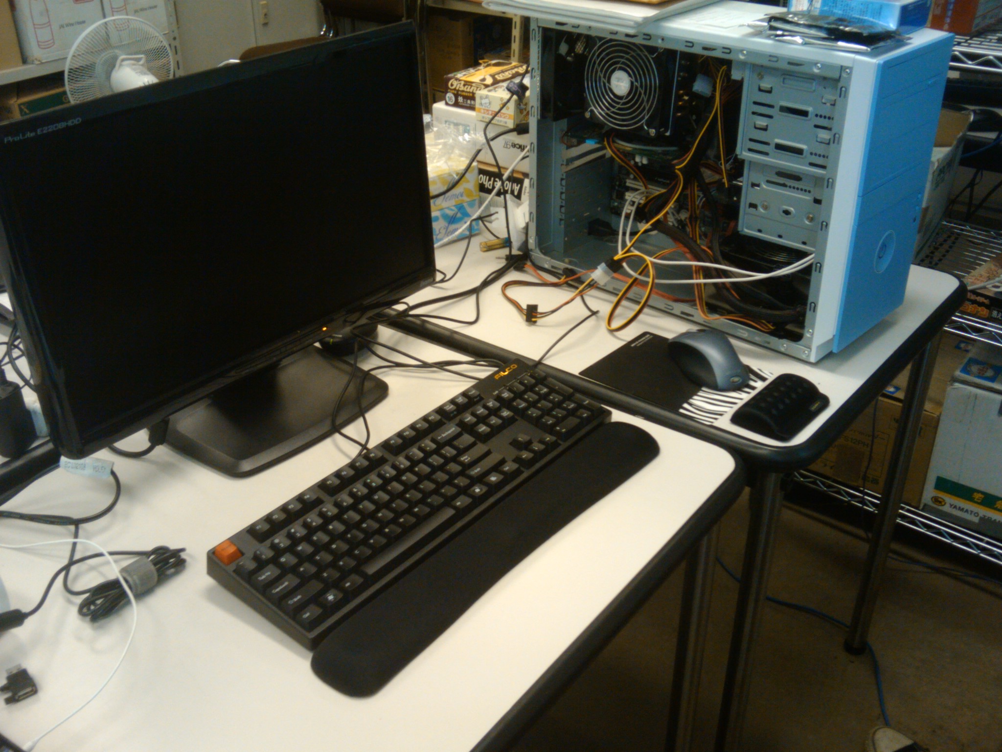 2011年1月、研究室